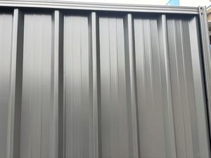 לוחות גדר צבע אוסטרלי גן חצר חיצונית חצר מגולוונת פלדה מגולוונת פרטיות אלומיניום התאספו בקלות 3D מידול - Product Image 6