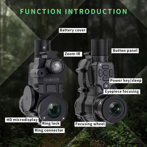 กล้องส่องทางไกล HENBAKER NV700S กำลังขยาย 4x-14x กันน้ำ พร้อมอินฟราเรด มองเห็นในเวลากลางคืน แบบจุดแดง - Product Image 6