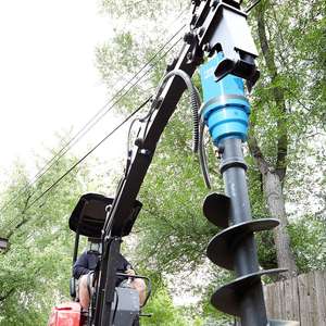 Ya10000 Duurzame Maximale Boordiepte Tot 12 <span class=keywords><strong>Meter</strong></span> Spiraal Type Fundering Paal Graafmachines Voor Lader Bevestiging - Product Image 2