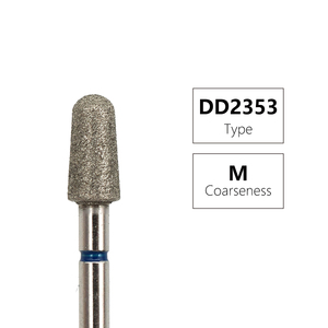 Diamond Nail Drill Bit 3/32 Inch Shank Rotary Cuticle Burr Manicure Cutter Electric Drill Accessories Nail Salon Tools - Product Image 1