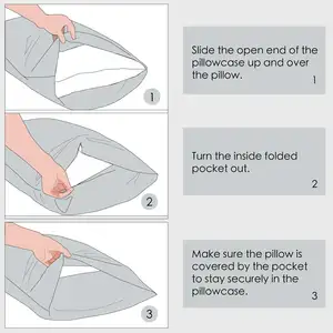 지퍼 또는 봉투 실크 베개 케이스와 럭셔리 순수 100% 뽕나무 천연 실크 베갯잇