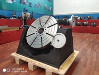 Table rotative inclinable robuste de 630 mm, indexeur rotatif à angle réglable pour machine de fraisage CNC