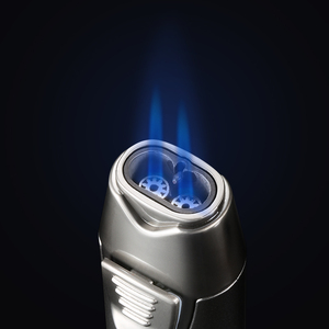 Jocon khói kim loại bơm lại ưa thích máy bay phản lực đôi bán buôn xì gà tùy chỉnh biểu tượng tùy chỉnh butan gas <span class=keywords><strong>TORCH</strong></span> Thuốc lá nhẹ hơn - Product Image 2