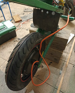 16 inç 48V60V72V1500W BLDC <span class=keywords><strong>MOTOR</strong></span> Geniş Jantlı ELEKTRİKLİ BİSİKLET ÜÇ TEKERLEKLİ BİSİKLET SCOOTER PARÇALARI 3 DELİKLİ DİSK FREN İÇİN ÇATAL AÇILIĞI 160MM GEREKLİ - Product Image 6