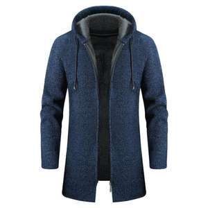 Manteau d'hiver en laine mi-long pour hommes, manteau en laine, manteau pour hommes - Product Image 2