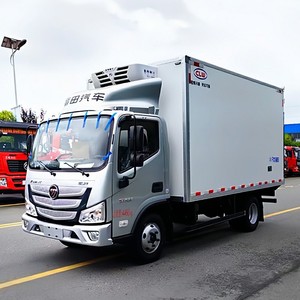 Foton Auman 4x2 Large-capacity Refrigerated Truck Used for Transporting Meat Seafood and Frozen Goods - Product Image 3