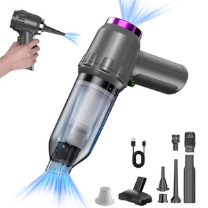 Handheld Car <b>Vacuum</b> Cleaner 0.5L Rechargeable <b>Portable</b> Battery Operated Dry Use For Home And Vehicle Cleaning - Product Image 1