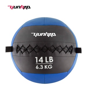 Yuncheng venta al por mayor logotipo personalizado PVC gimnasio casa Fitness medicina <span class=keywords><strong>Bola</strong></span> de pared - Product Image 6