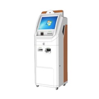 Kiosque libre-service Terminal ATM Pos Kiosque de paiement en espèces à écran tactile Machine ATM BTM Kiosque libre-service à impression automatique