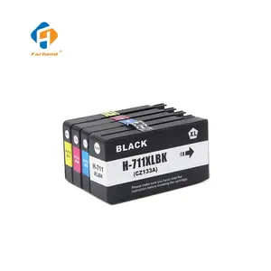 Cartucho de tinta Compatible con <span class=keywords><strong>HP</strong></span> Designjet 711 T125 711XL 711 XL importado de Japón con tinta de pigmento completo para <span class=keywords><strong>HP</strong></span> 520 120 520 <span class=keywords><strong>Prin</strong></span> - Product Image 1