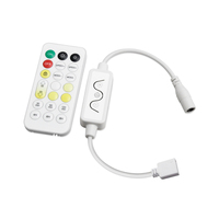 Contrôleur à distance pour bande LED adressable à pixels CCT RGB RGBW RGBIC WS2811, variateur RGB/RGBW