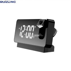 RibasuBB Horloge Murale Numérique LED, 220 V, LCD, Avec Heure/date/température, Grande Horloge De Salon électronique