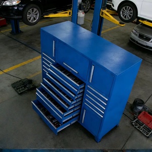Nouvelle armoire <span class=keywords><strong>de</strong></span> rangement d'outils en acier robuste, 18 tiroirs, étanche, fermeture douce, établi <span class=keywords><strong>de</strong></span> garage moderne, équipement OEM, mobilier - Product Image 5