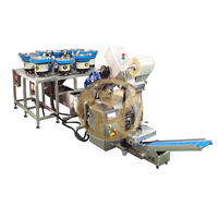Machine à emballer multifonctionnelle pour petits clous de fixation de quincaillerie Vis Pochette Comptage Avec Vibrateur Bol Mangeoire