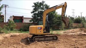 Excavatrice Caterpillar 307E2 d'occasion, 25 tonnes, marteau briseur de tranchées, prix bas, pompe, PLC, caractéristiques principales, moteur, boîte de vitesses, modèle 2016, 118 kW - Product Image 3