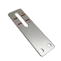 Panneaux de commande personnalisés en aluminium anodisé impression photo métal