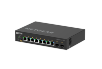 Conmutador de escritorio gestionado AV Line 8x1G PoE + 220W y 2xSFP + (GSM4210PX) de 1/2/2