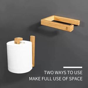 <span class=keywords><strong>Porte</strong></span>-papier hygiénique <span class=keywords><strong>sans</strong></span> perçage Fixation facile-Tient solidement sur le mur <span class=keywords><strong>Porte</strong></span>-<span class=keywords><strong>rouleau</strong></span> <span class=keywords><strong>Porte</strong></span>-papier hygiénique en bambou - Product Image 5
