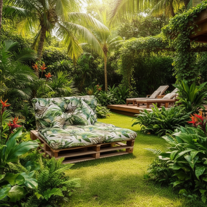 Almohadilla de paleta rellena de espuma de 10 cm - Cojín de asiento suave con patrón de 11 animales (3-4 piezas) - Product Image 2