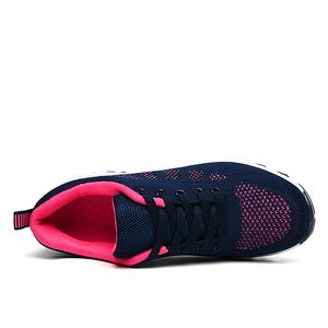 Wholesale Big Size Breathable Knit Upper Air <b>Cushion</b> Women's Running <b>Walking</b> <b>Shoes</b> for Autumn/Spring - Product Image 2