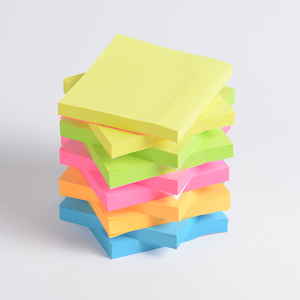 Bloc-<span class=keywords><strong>notes</strong></span> adhésifs de bureau, mini pochettes, facile à déchirer, couleur dégradée, taille personnalisée, vente en gros - Product Image 5