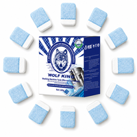 Tablettes effervescentes écologiques pour lave-linge, nettoyant non toxique pour cuve de lave-linge, pour un nettoyage en profondeur et l'élimination des odeurs