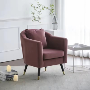 <span class=keywords><strong>Fauteuil</strong></span> en tissu velours au design urbain moderne et contemporain, salon nordique, salon pour la maison, villa, <span class=keywords><strong>fauteuil</strong></span> de détente pour la chambre à coucher - Product Image 5
