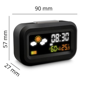 Multifunction Colorful Display <strong>Weather</strong> Station <strong>Alarm</strong> <strong>Clock</strong> Calendar Temperature <strong>Weather</strong> <strong>Forecast</strong> <strong>Clock</strong> - Product Image 5