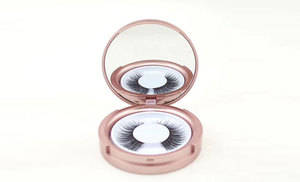New False Eyelash Storage Case with Makeup Mirror Convenient - Product Image 2