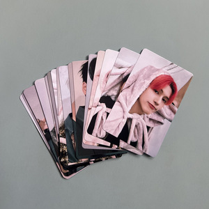 Fournisseur kpop Cartes postales à slogan couleur double face personnalisées <span class=keywords><strong>Carte</strong></span> <span class=keywords><strong>photo</strong></span> en papier <span class=keywords><strong>avec</strong></span> Idol collectKpop photocards - Product Image 5