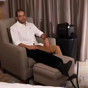 WEIYOU <span class=keywords><strong>Rehabilitation</strong></span> therapie Einstellbarer Druck Kaltkompressions-Eismaschine Kryo-Vollbein-Kälte therapie - Product Image 5