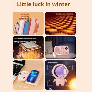 Nuevo Calentador de Manos Portátil 2 en 1 con Carga USB, Calentador de Bolsillo con Función de Carga para Teléfono Móvil y Luz Nocturna, Calor Duradero en Invierno - Product Image 4