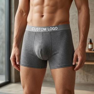 <span class=keywords><strong>Boxer</strong></span> da <span class=keywords><strong>Uomo</strong></span> Personalizzati OEM&ODM, Intimo Traspirante, Pantaloncini in Cotone, <span class=keywords><strong>Taglie</strong></span> Grandi Disponibili - Product Image 1