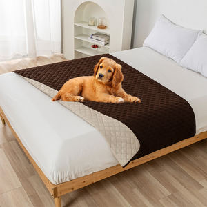 غطاء سرير للكلاب مقاوم للماء بطانية للحيوانات الأليفة بطانيات كبيرة من سلالة الشعر طارد 3 طبقات تصميم للكلاب والجراء - Product Image 1