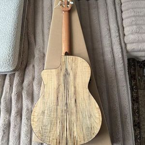 <span class=keywords><strong>Guitarra</strong></span> Flamenca <span class=keywords><strong>Española</strong></span> Clásica Profesional K-520C Hecha a Mano de Alta Calidad, Abeto Sólido, Palisandro, Cuerdas de Nylon, Venta al Por Mayor - Product Image 5