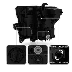 Remplacement du phare avant côté conducteur pour GMC Sierra <span class=keywords><strong>2500</strong></span> 3500 <span class=keywords><strong>HD</strong></span> 2020 2021 2022 <span class=keywords><strong>2023</strong></span> avec signal halogène LED - Product Image 5