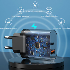 ใหม่ PD 12W Type-C ที่ชาร์จ USB 5V2.4A โทรศัพท์ชาร์จเร็วปลั๊กเสียบผนัง EU US UK อะแดปเตอร์สำหรับ iPhone Xiaomi Huawei Samsung - Product Image 5