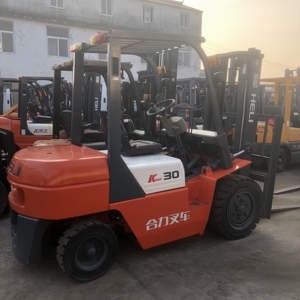 รถยกดีเซล HELI 3 ตัน มือสองคุณภาพสูง เสาไฮดรอลิกสองตอน ยางตัน สภาพใช้งานดี - Product Image 2