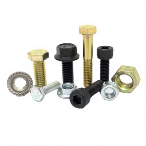 Vis double M8 en métal pour fixation de meubles, galvanisée, à double extrémité filetée, vis autotaraudeuse pour bois - Product Image 5