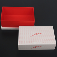 Coffret Cadeau Cosmétique Luxe avec Flacon en Carton Blanc Estampé à Chaud Logo Personnalisé, pour Bouteilles de Parfum 30 ml, 50 ml, 100 ml, avec Mousse