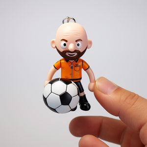 Bricolage créatif en plastique mini bouteille de crème glacée porte-clés mode filles mignon tasse porte-clés dessin animé porte-clés - Product Image 5