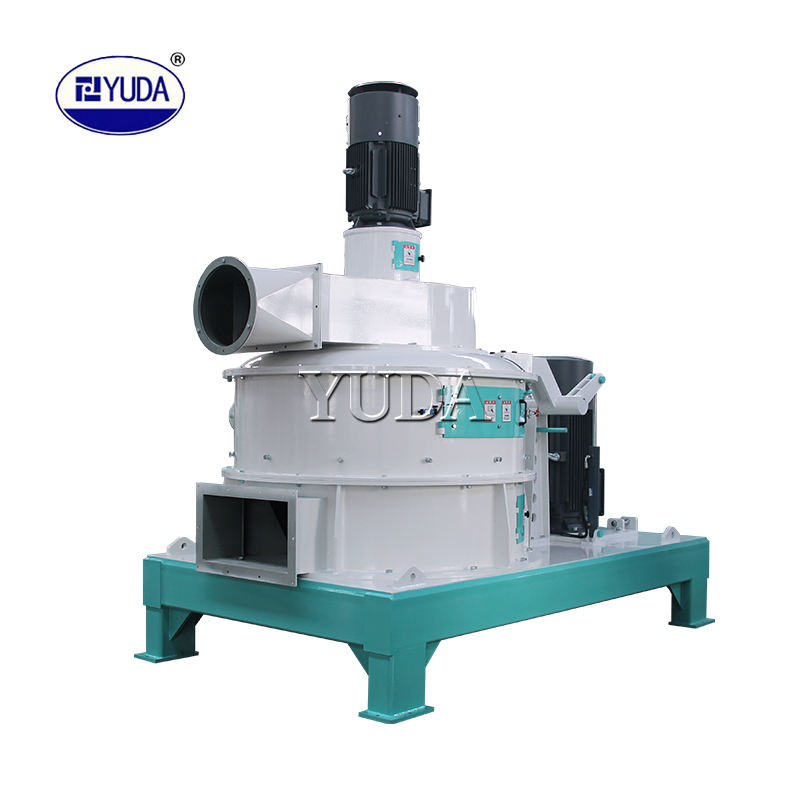 Feed Grain Corn Maize Pulverizer Grinder / Vertical Grinding Machine ...