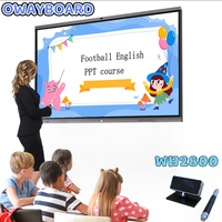 Équipement d'enseignement scientifique et éducatif intelligent Tableau blanc électronique tactile Tableau interactif d'apprentissage pour enfants