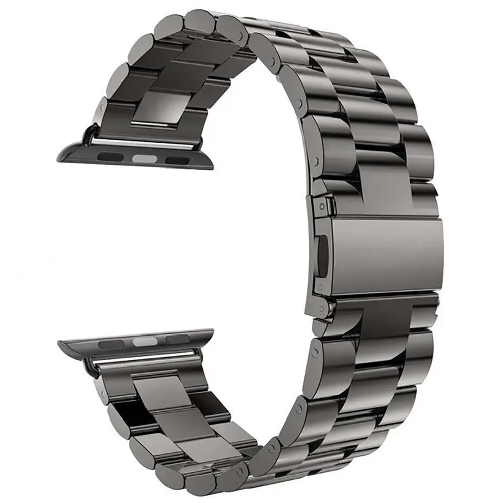 สายนาฬิกาสแตนเลสสำรองและอุปกรณ์เสริมสำหรับ Apple Watch ซีรีส์