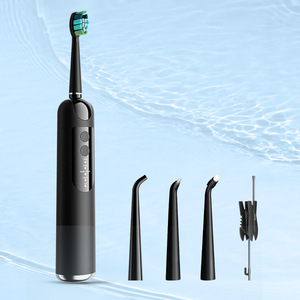 2 en 1 IPX7 Travel Smart <span class=keywords><strong>Sonic</strong></span> Whitening Cepillo de dientes y Tankless Water Flosser Combo - Product Image 3