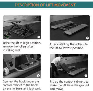 Elevador <span class=keywords><strong>de</strong></span> Tijera Móvil Hidráulico Jidbao 65-XJ002 <span class=keywords><strong>de</strong></span> 4000 kg, Certificado CE, Grado Comercial, Producto <span class=keywords><strong>de</strong></span> Seguro Pacific - Product Image 5