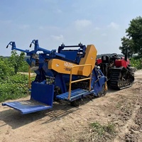 Cosechadora Combinada Automática para Patatas, Cebollas, Zanahorias y Cacahuetes, Excavadora de Productos Agrícolas con Tracción por Tractor, Nueva