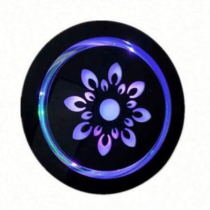 Hookah Eco-Friendly Gift <b>Box</b> Laser Light Base USB Rechargeable Portable Plastic Mirror Smoking Shisha Narguile Chicha Colorful - Product Image 1