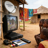 Décodeur TV Master S1000 DVB-S2 1080P Full HD Récepteur de télévision numérique par satellite Décodeur satellite 4K