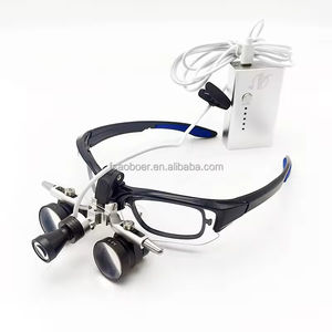 Lenti Binoculari Dentali 2.5X 3.5X per Uso Chirurgico, Lenti Ottiche Ergo Ultra Leggere per Strumenti e Procedure Odontoiatriche - Product Image 1